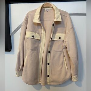 Oversized Cream Shacket